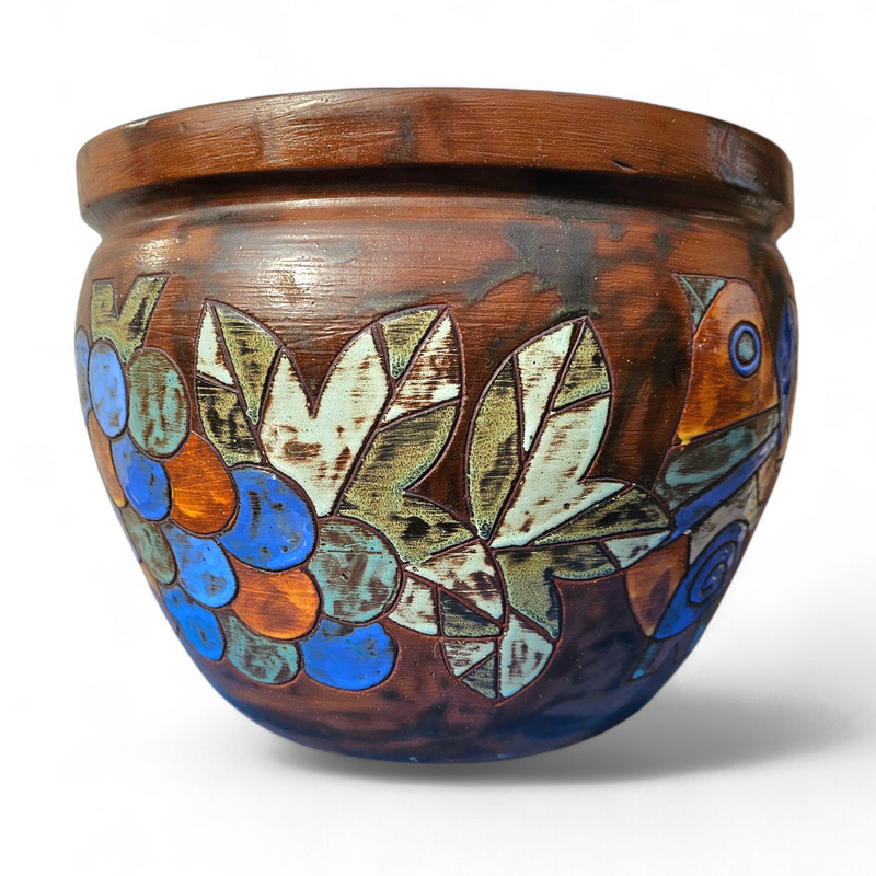 2 x Henk Potters, Oisterwijk, Netherlands, 1970/80s, pair of ceramic objects. Signed