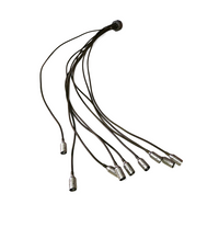 Catellani & Smith / early flexible Turciu 9 hanging lamp by Enzo Catellani / numbered