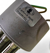 Catellani & Smith / early flexible Turciu 9 hanging lamp by Enzo Catellani / numbered