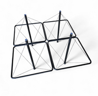 Rare wire coffee table 1980s