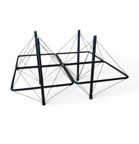 Rare wire coffee table 1980s