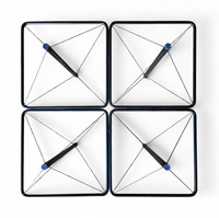 Rare wire coffee table 1980s