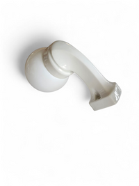 2 x Porcelain Wagenfeld wall lamp nr. 4300 for Lindner / 1950s