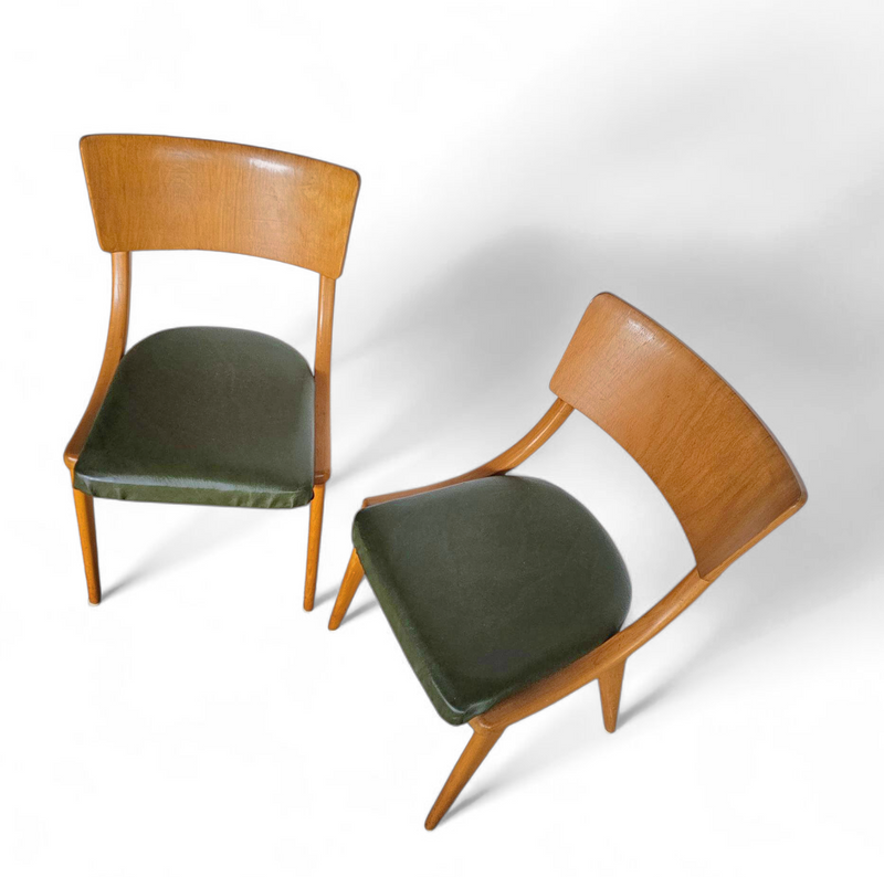 4 x Wooden Dining Benchairs 136 / Chairs by Stol Kamnik / 1960s / Slovenië