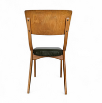 4 x Wooden Dining Benchairs 136 / Chairs by Stol Kamnik / 1960s / Slovenië