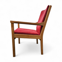 Danish spindle arm chair 1960s