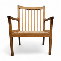 Danish spindle arm chair 1960s