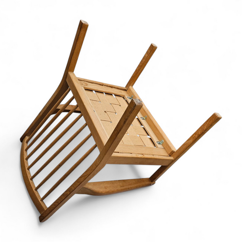 Danish spindle arm chair 1960s