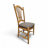 2 x rustic Frence country cottage side / dining chairs