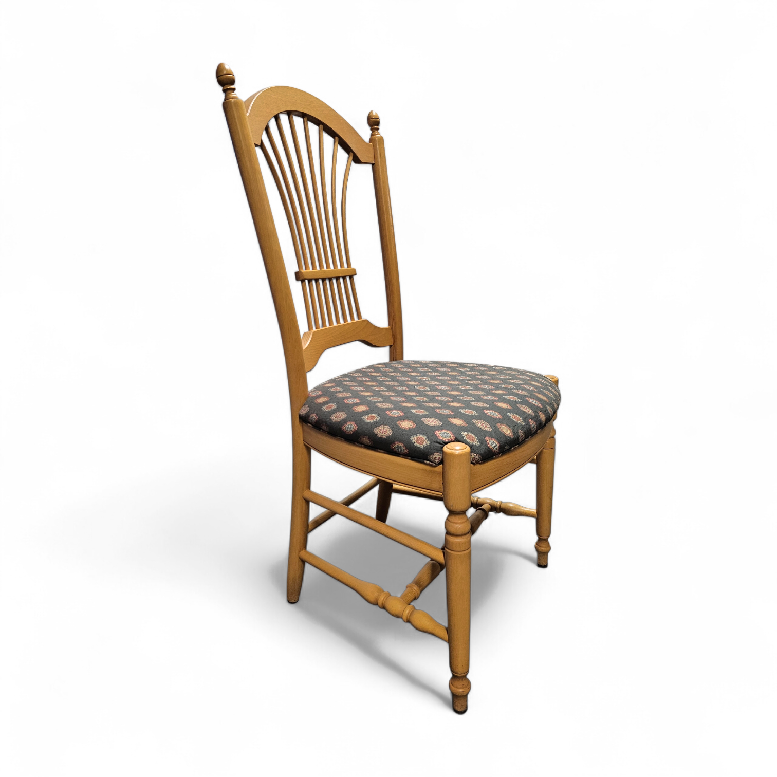 2 x rustic Frence country cottage side / dining chairs