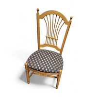 2 x rustic Frence country cottage side / dining chairs