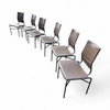 6 x Dining chairs designed by Ross Littell / Matteo Grassi