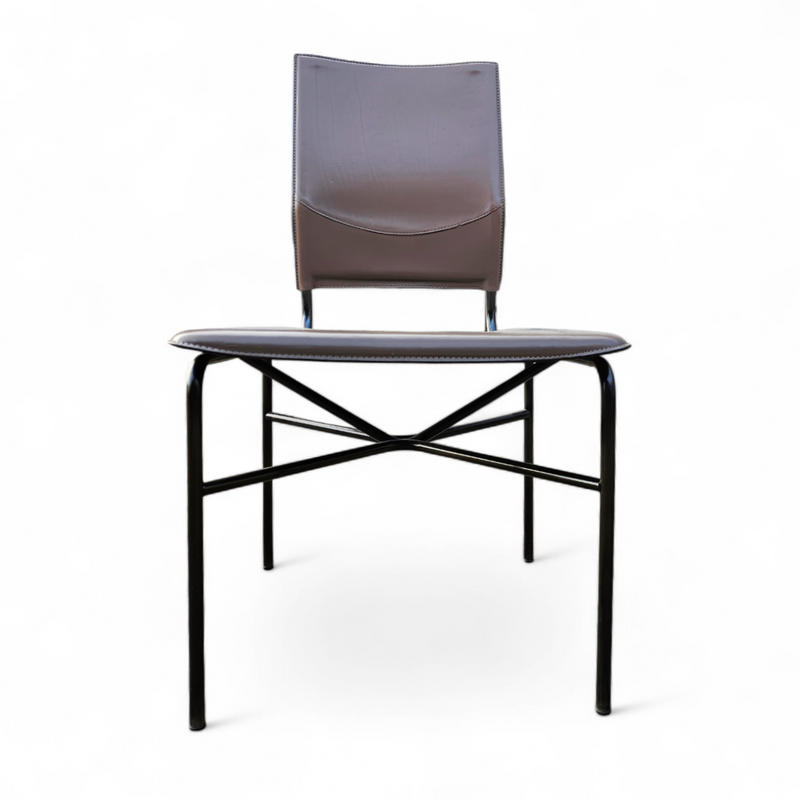 6 x Dining chairs designed by Ross Littell / Matteo Grassi
