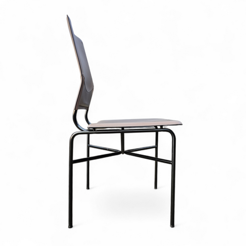 6 x Dining chairs designed by Ross Littell / Matteo Grassi