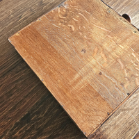 Solid oak French Dining table / desk / 1900s