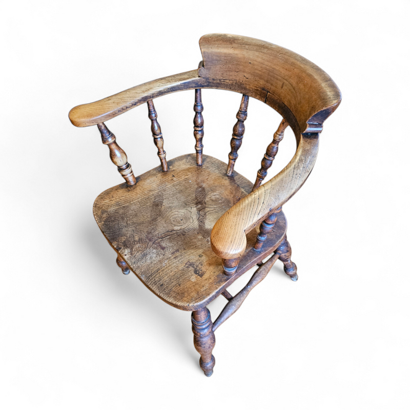 Antique Victorian Captains Chair