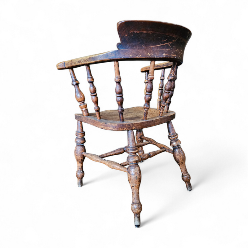 Antique Victorian Captains Chair