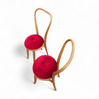 2 x Rare Bentwood Side Chair 1960s