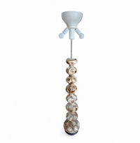 Vintage ceramic bubble floor lamp Kaiser Leuchten
Floorlamp

Height 164
Depth 30
Width 30

Ceramic base

Height 116