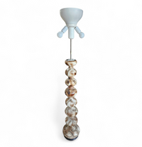 Vintage ceramic bubble floor lamp Kaiser Leuchten
Floorlamp

Height 164
Depth 30
Width 30

Ceramic base

Height 116