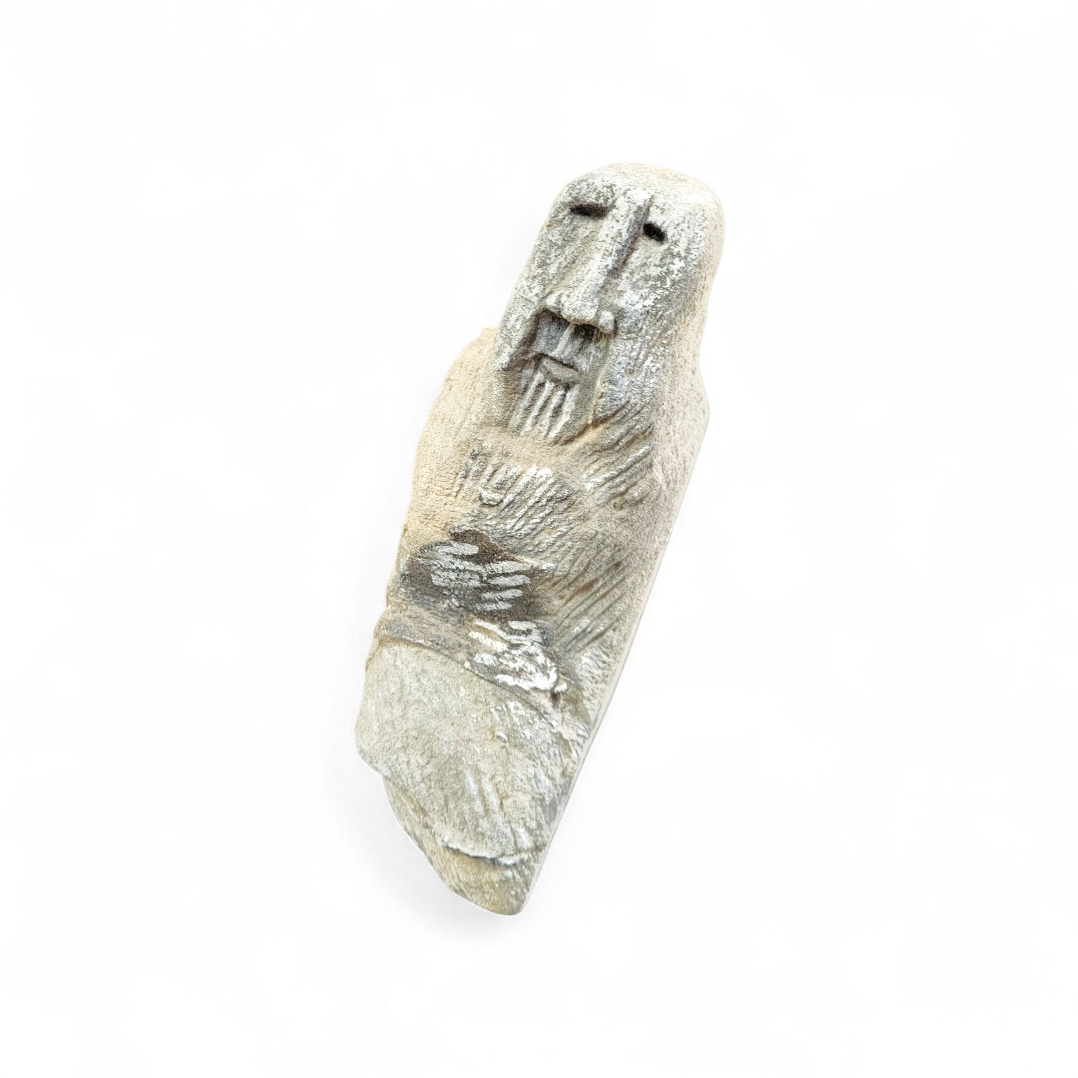 2 x stone sculptures by Dutch Artist Ad Maas