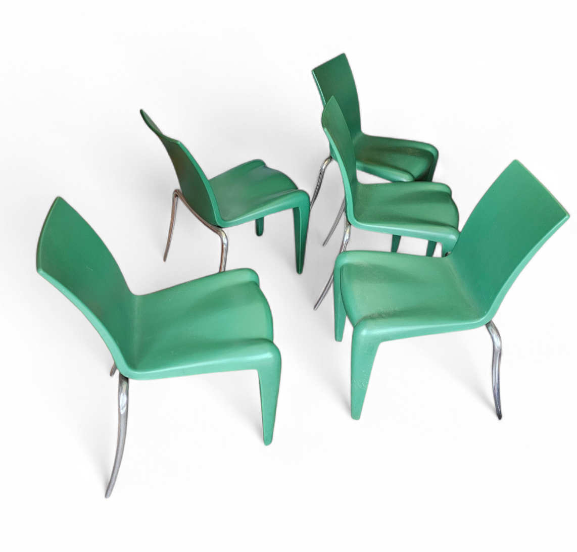 5 x Louis 20 Chair by Philippe Starck for Vitra / 1990s