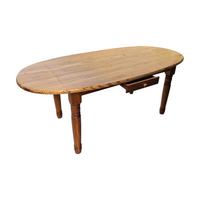 Extendable pine Dining table 1970s