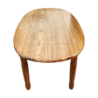 Extendable pine Dining table 1970s