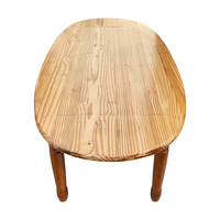 Extendable pine Dining table 1970s