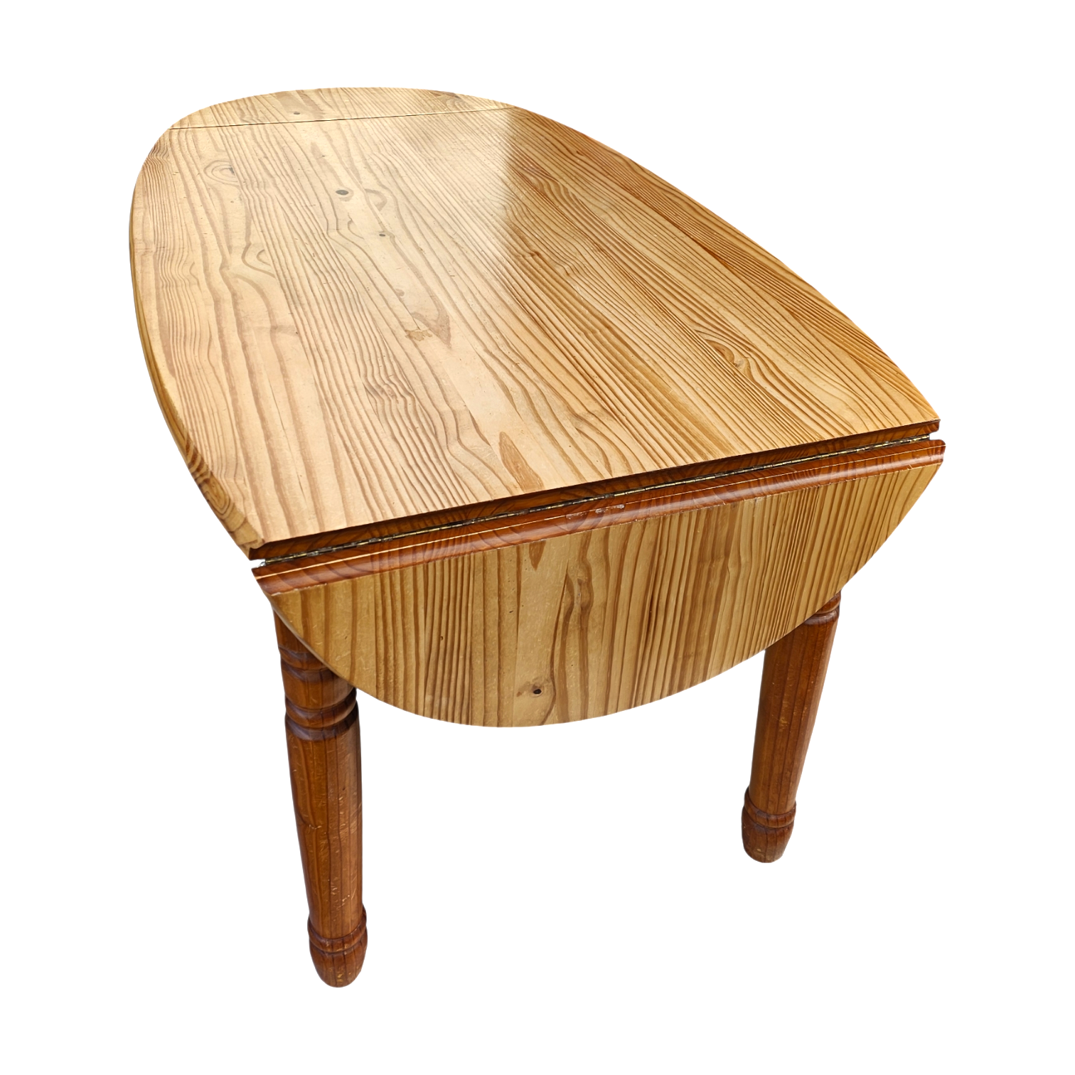 Extendable pine Dining table 1970s