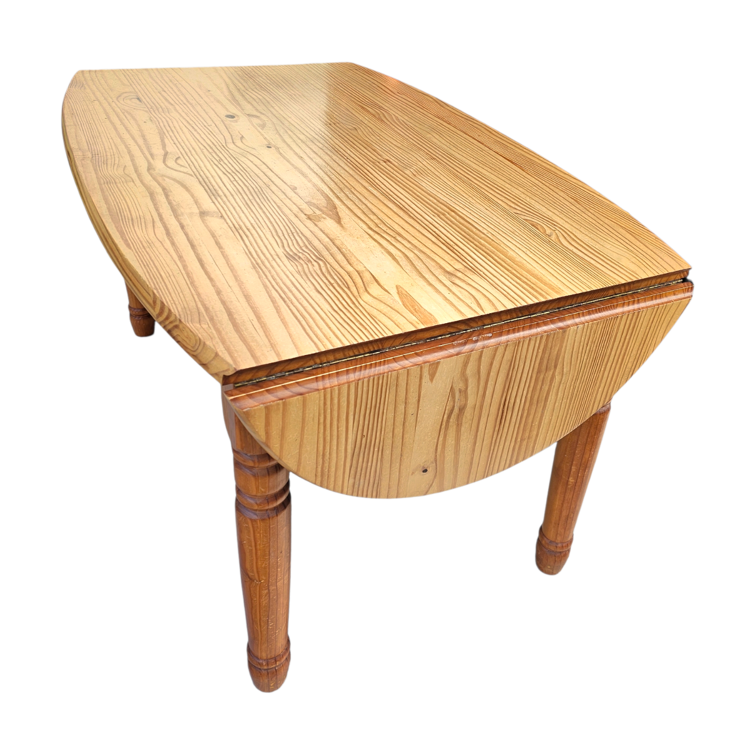 Extendable pine Dining table 1970s