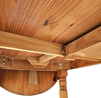 Extendable pine Dining table 1970s