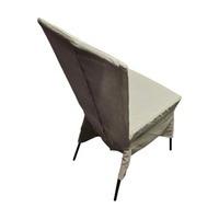 2 x Gerard van den Berg canvas dining chair