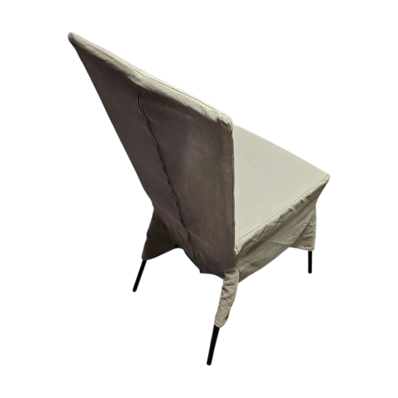 2 x Gerard van den Berg canvas dining chair