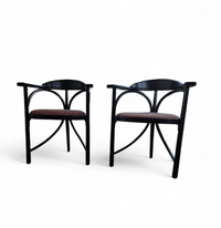 2 x Thonet triangle chair by Michael Thonet