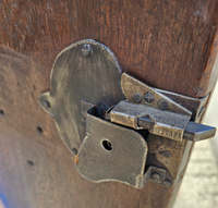 Farmer's oak pantry cupboard / Boeren spinde / 18th century
