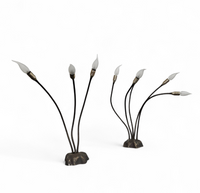 Tom Kater desk - ceiling / table lamps / 1980s / marked