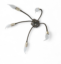 Tom Kater desk - ceiling / table lamps / 1980s / marked