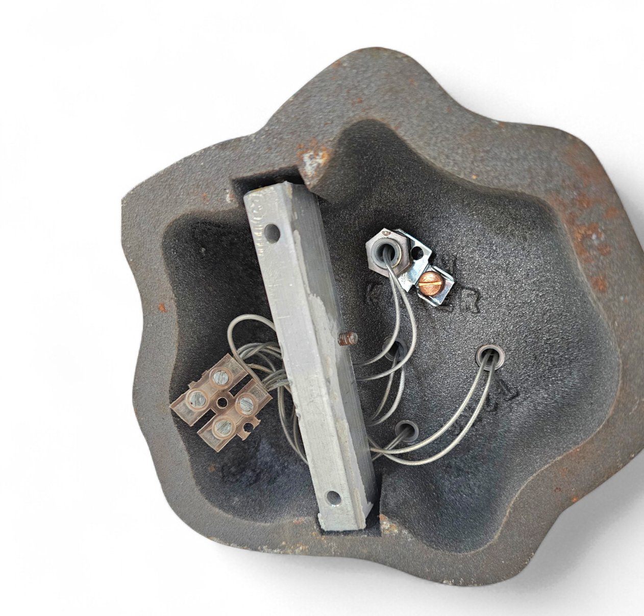 Tom Kater desk - ceiling / table lamps / 1980s / marked