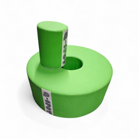 Q-SPOT sitting donut with small stool / easy cleanable vinyl / polyether base