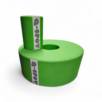 Q-SPOT sitting donut with small stool / easy cleanable vinyl / polyether base