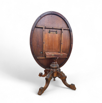 Oval Victorian tilt - top table
Breakfast table / 1840s