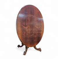 Oval Victorian tilt - top table
Breakfast table / 1840s