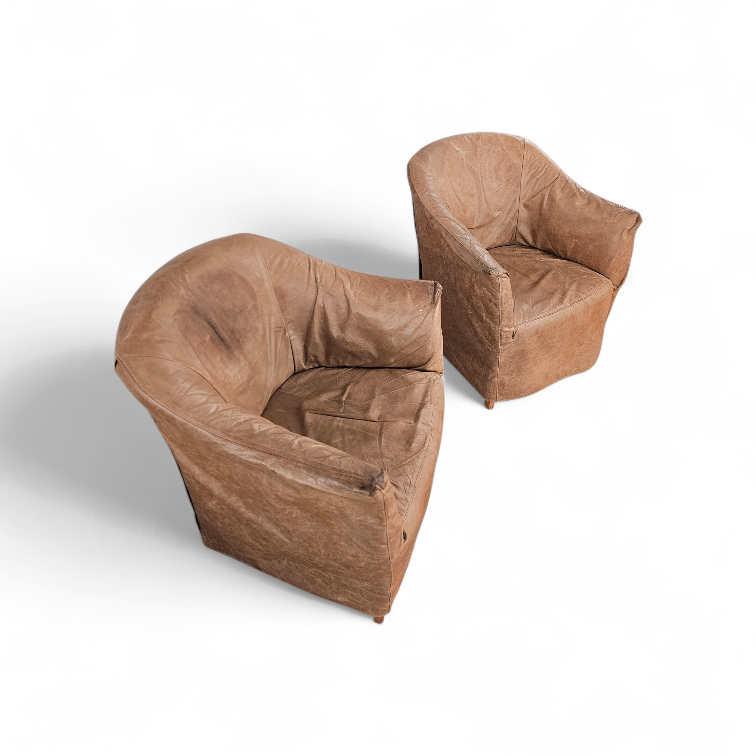 2 x Doralice lounge chair by Antonio Citterio / Paolo Nava / 1980s