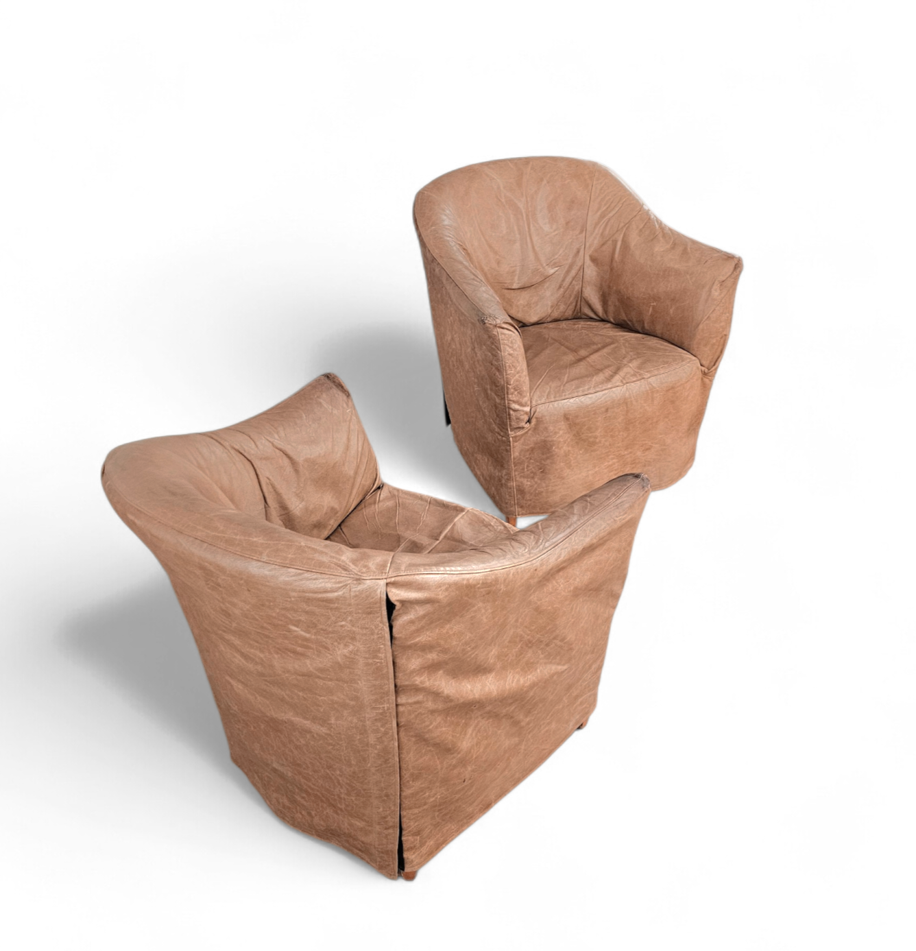 2 x Doralice lounge chair by Antonio Citterio / Paolo Nava / 1980s
