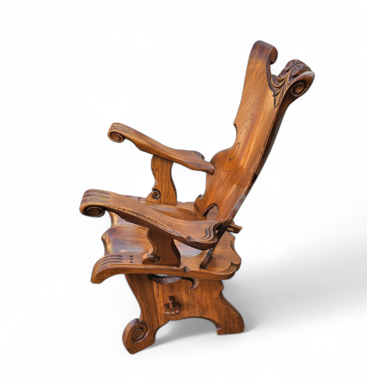 Oirschot oak chair / Heer Stoel / Gentleman Chair / Claw chair / 1960s