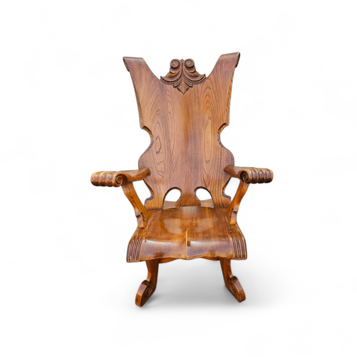 Oirschot oak chair / Heer Stoel / Gentleman Chair / Claw chair / 1960s