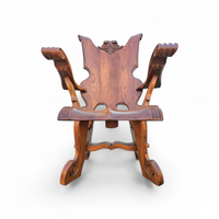 Oirschot oak chair / Heer Stoel / Gentleman Chair / Claw chair / 1960s