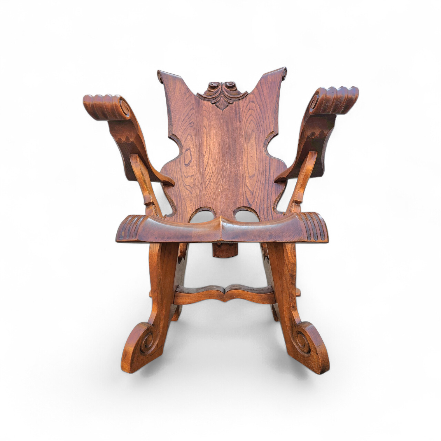 Oirschot oak chair / Heer Stoel / Gentleman Chair / Claw chair / 1960s