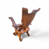 Oirschot oak chair / Heer Stoel / Gentleman Chair / Claw chair / 1960s